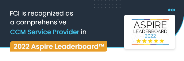 FCI recognized as global CCM provider in 2022 Aspire Leaderboard