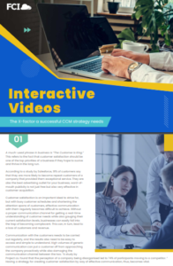 Using Interactive Personalized Videos For Better Customer Engagement