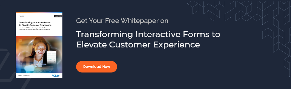In Blog Image - Transforming Interactive Forms to Elevate Customer Experience