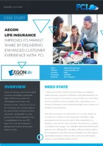 FCI CCM Transformed Aegon Life Insurance's CX with Cutting-Edge Technology